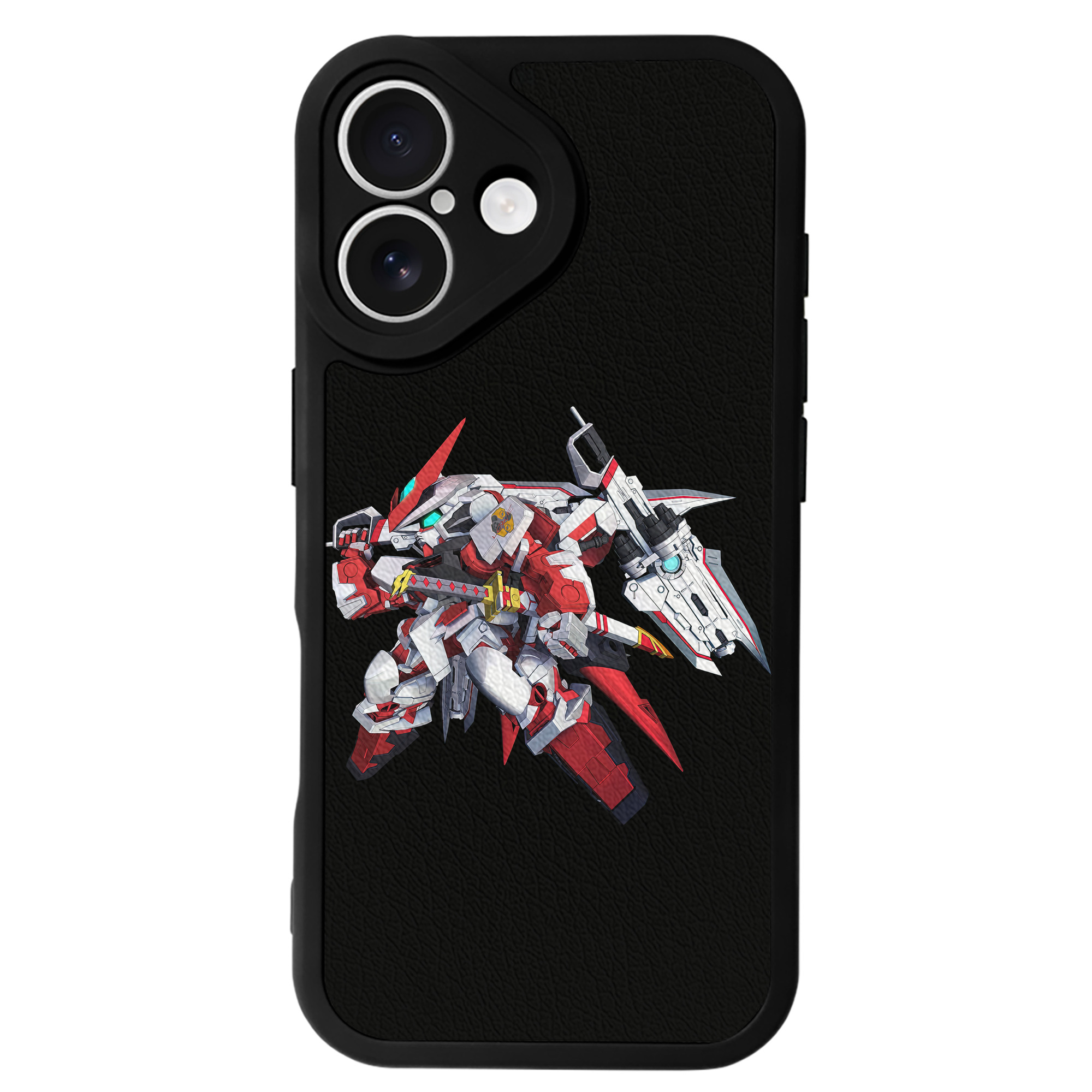 （画像用） 機動戦士ガンダム Mobile Suit Gundam 【iPhone 16シリーズ対応】シリコンスマホケース（レザー調） 材質：シリコン